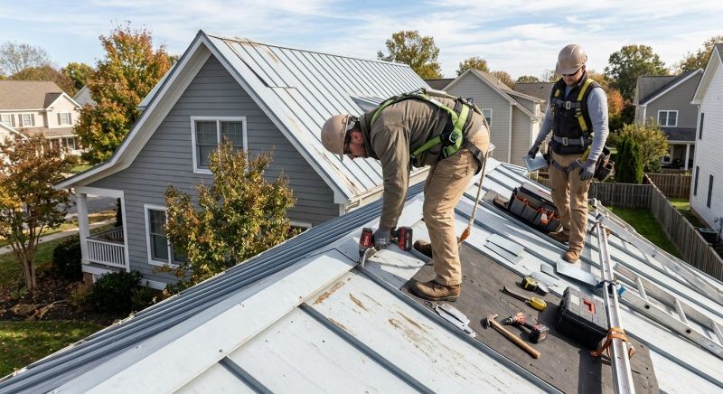 Metal Roof Repair in Charlotte County, VA