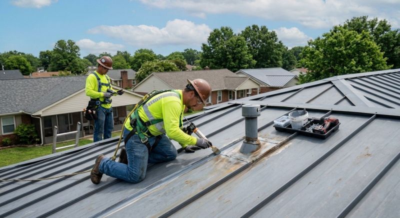 Metal Roof Repair in Crewe, VA