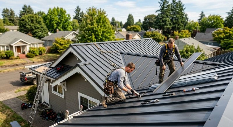 Metal Roof Repair in Keysville, VA