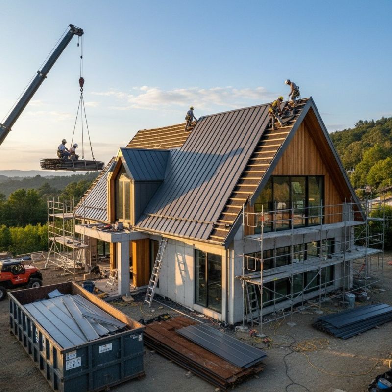 Metal Roof Replacement in Appomattox County, VA