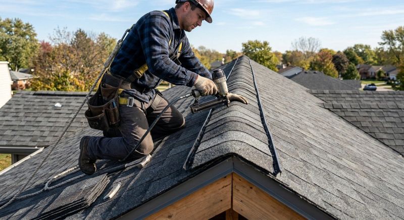 Ridge Cap Repair in Farmville, VA