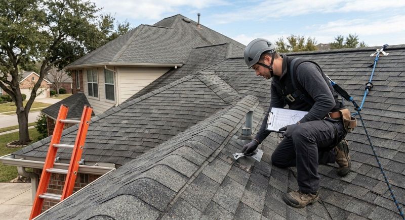 Roof Damage Inspection in Buckingham County, VA
