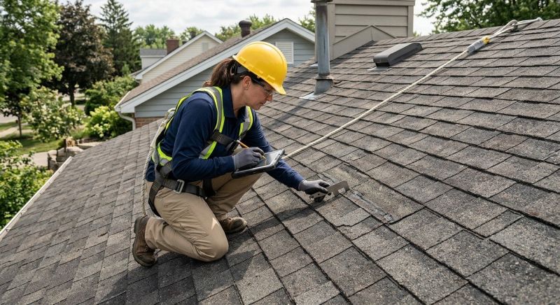 Roof Damage Inspection in Crewe, VA
