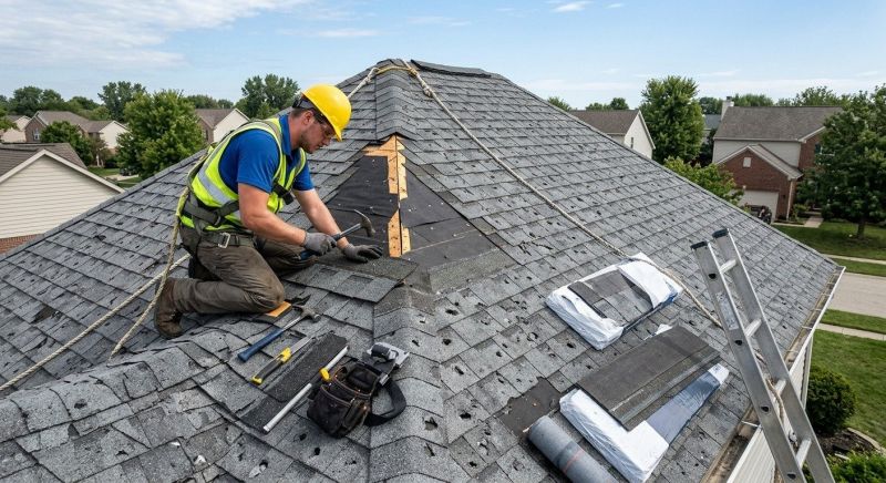 Roof Damage Repair in Buckingham, VA