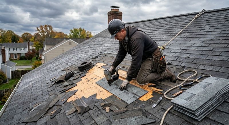 Roof Damage Repair in Cumberland, VA