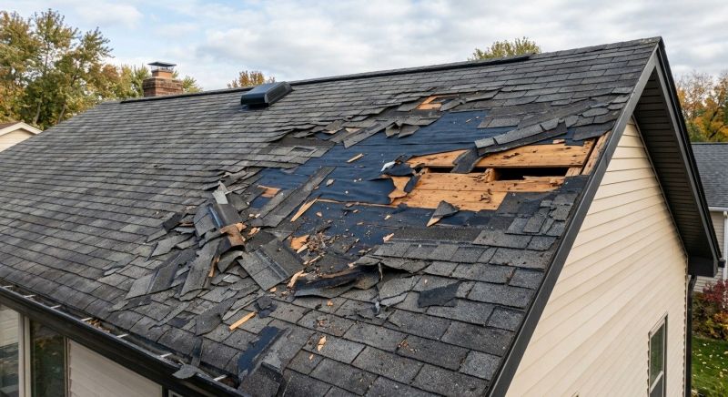 Roof Damage Repair in Victoria, VA