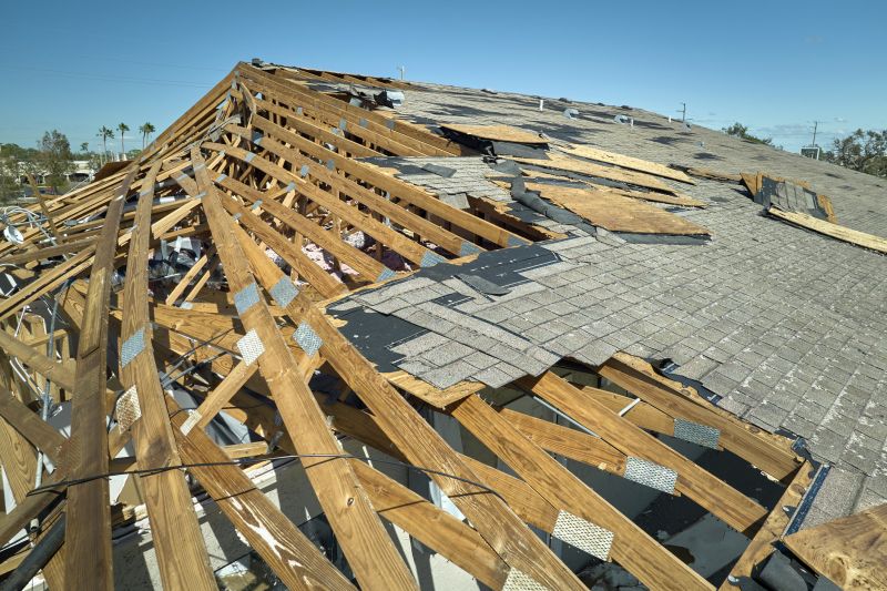 Roof Damage Restoration in Appomattox, VA