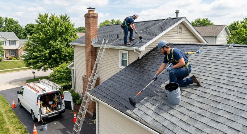Roof Sealing in Prince Edward County, VA
