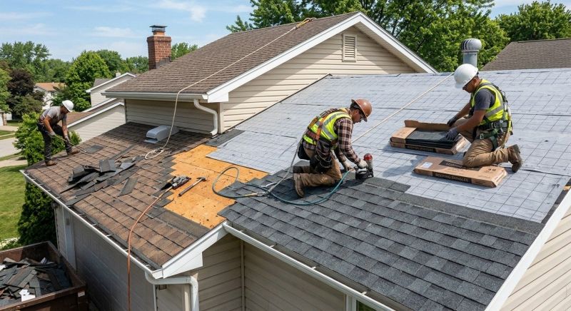 Roof Shingle Replacement in Farmville, VA