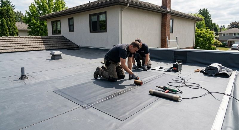Rubber Roof Repair in Appomattox County, VA