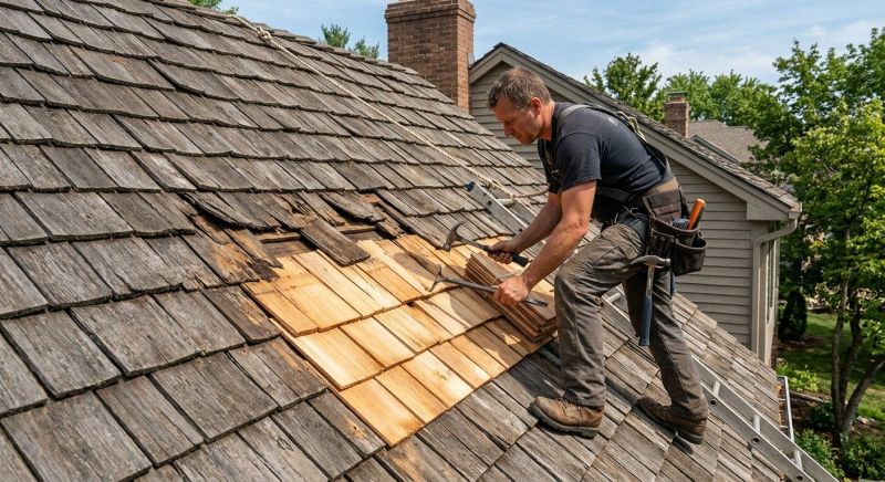 Shake Shingle Repair in Keysville, VA