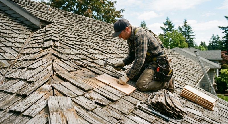 Shake Shingle Repair in Victoria, VA