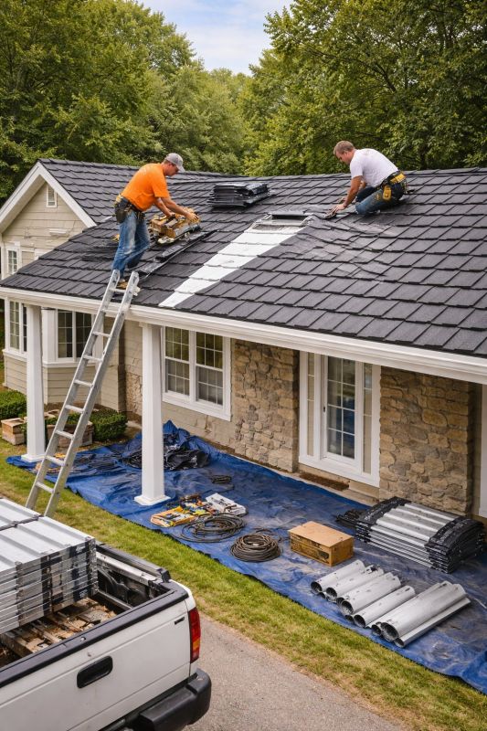 Sheet Roofing Installation in Appomattox County, VA