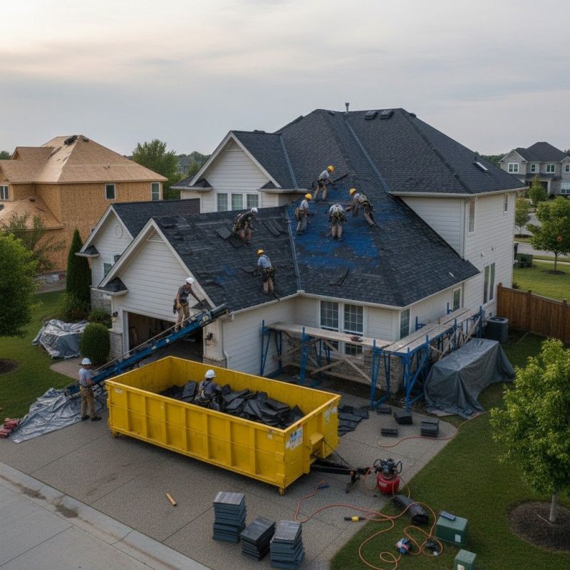 Shingle Roof Replacement in Victoria, VA