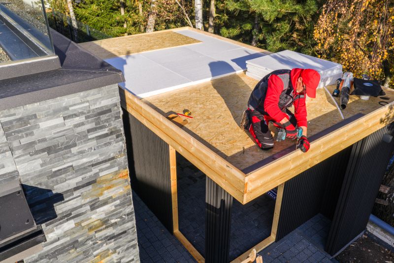 Single Ply Roof Installation in Appomattox County, VA