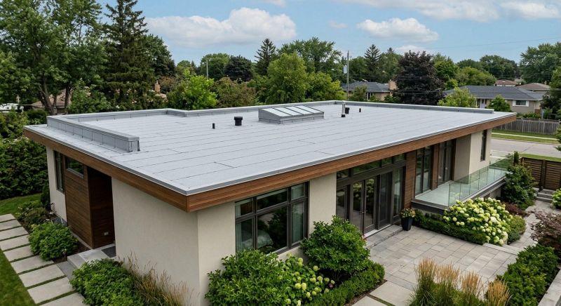 Single Ply Roof Installation in Buckingham County, VA
