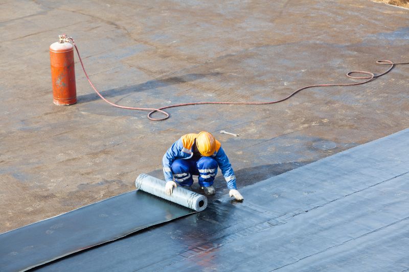 Single Ply Roof Installation in Meherrin, VA