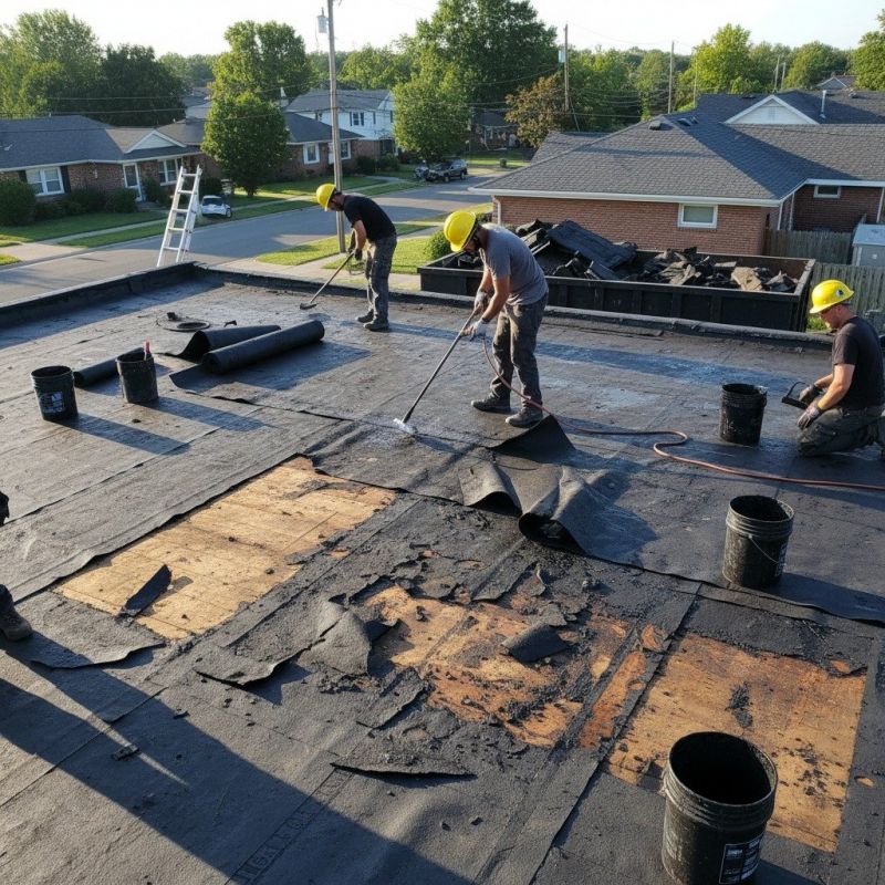 Single Ply Roof Repair in Farmville, VA