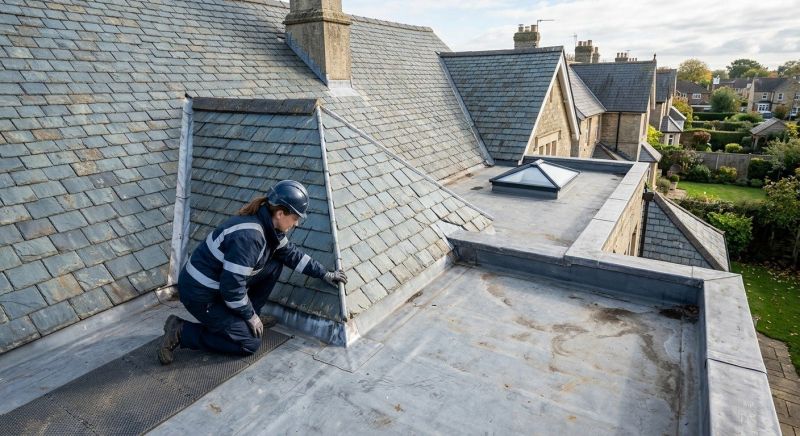 Slate Roof Inspection in Farmville, VA