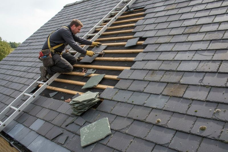 Slate Roof Leak Repair in Farmville, VA
