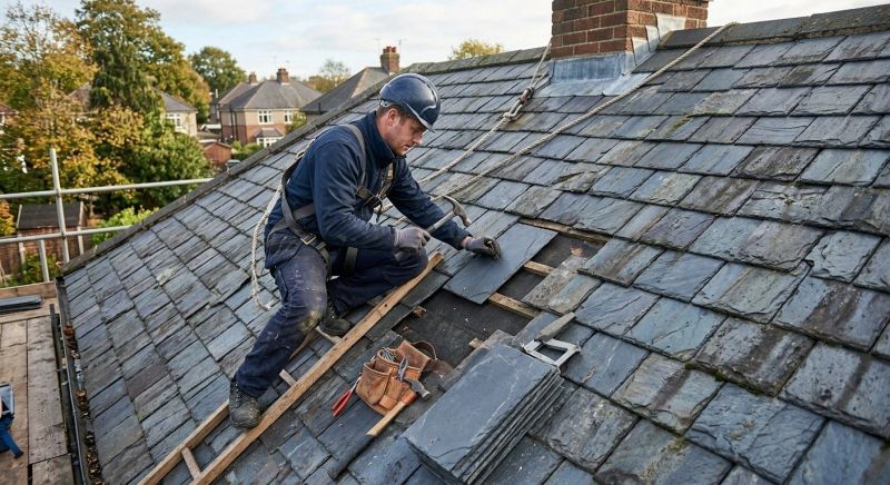 Slate Roof Repair in Appomattox County, VA