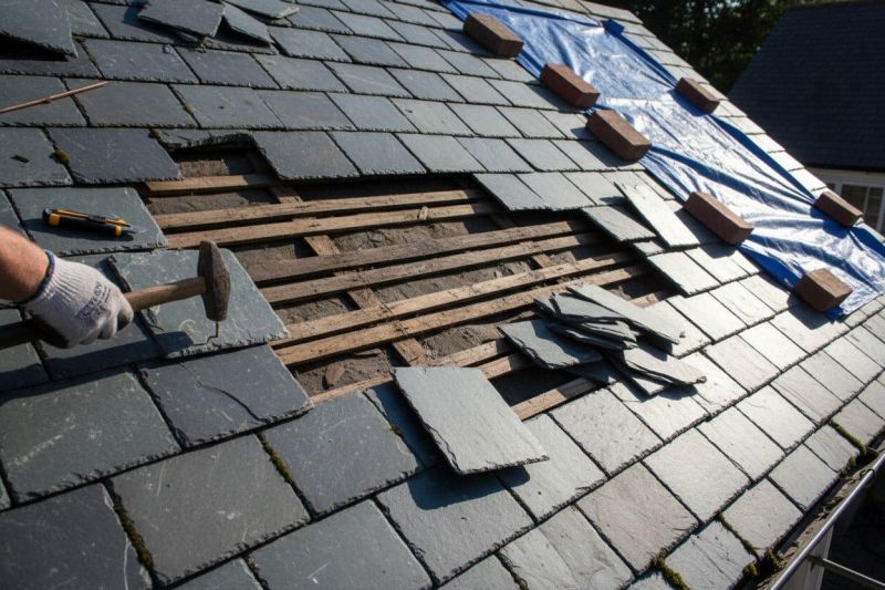 Slate Roof Repair in Buckingham County, VA