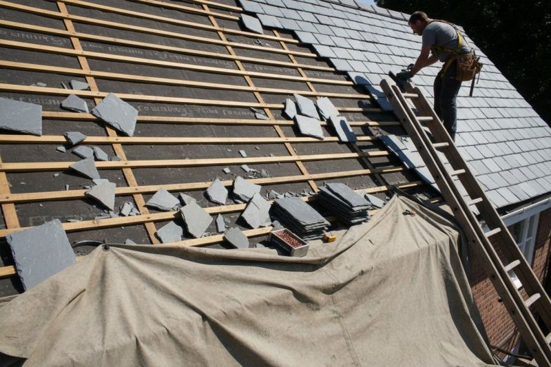 Slate Roof Replacement in Charlotte County, VA