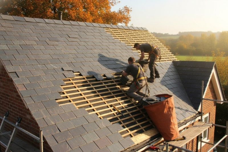 Slate Roof Replacement in Victoria, VA