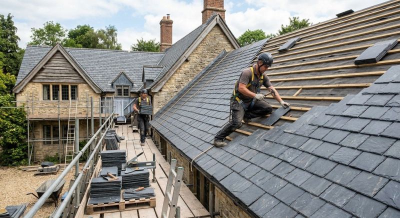 Slate Roofing Service in Farmville, VA