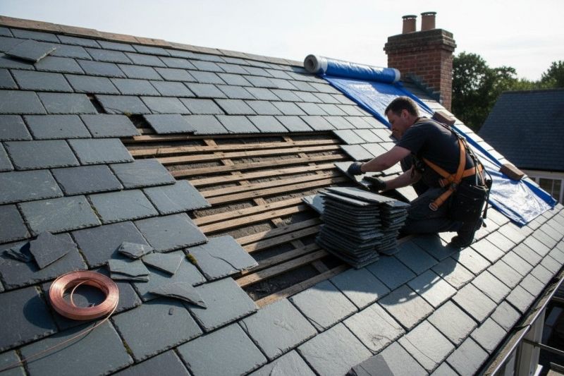 Slate Shingles Repair in Crewe, VA