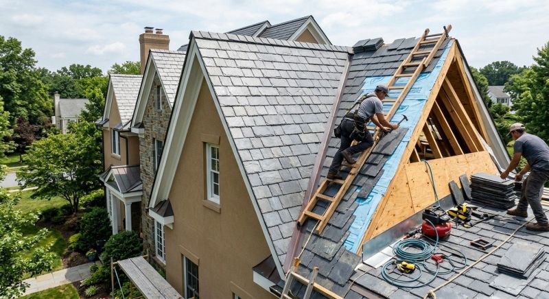 Slate Shingles Repair in Victoria, VA