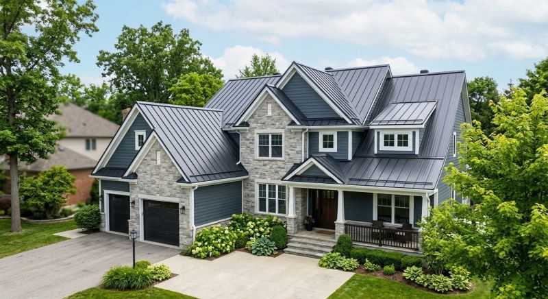Steel Roof Replacement in Appomattox, VA