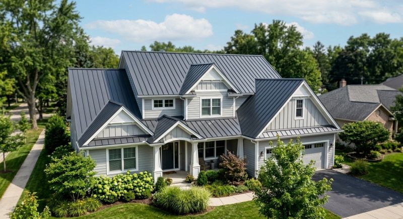Steel Roof Replacement in Charlotte County, VA