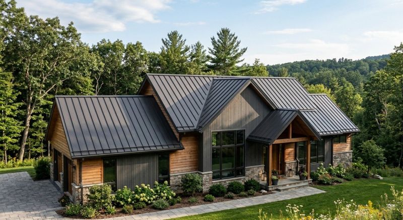 Steel Roof Replacement in Farmville, VA