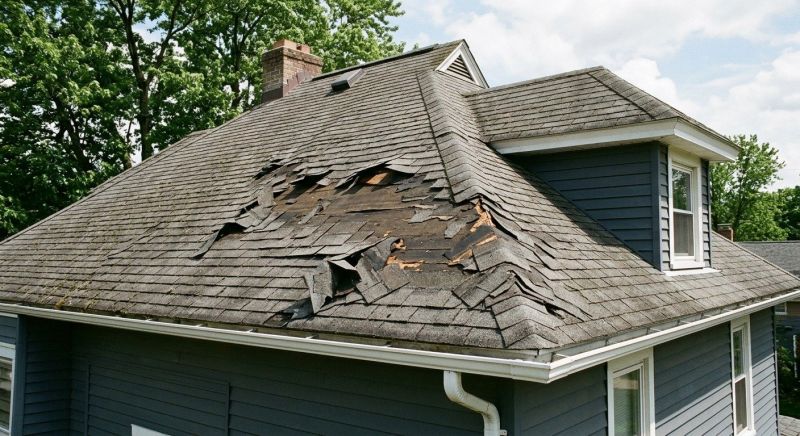 Storm Damage Roof Repair in Charlotte County, VA
