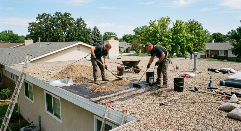 Tar And Gravel Roof Repair in Buckingham, VA