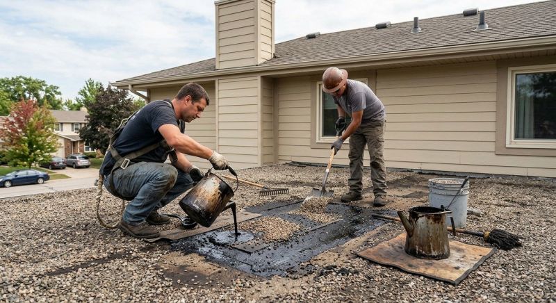 Tar And Gravel Roof Repair in Keysville, VA