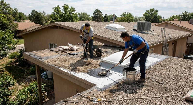 Tar And Gravel Roof Repair in Keysville, VA