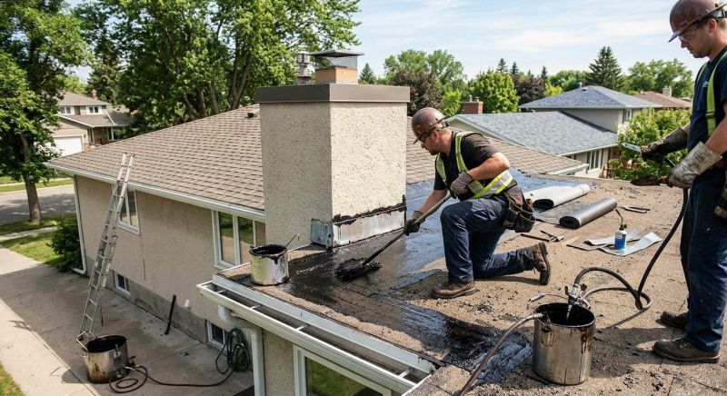 Tar And Gravel Roof Repair in Farmville, VA