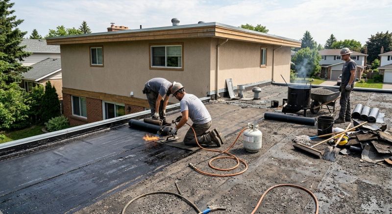 Tar Roof Repair in Buckingham, VA