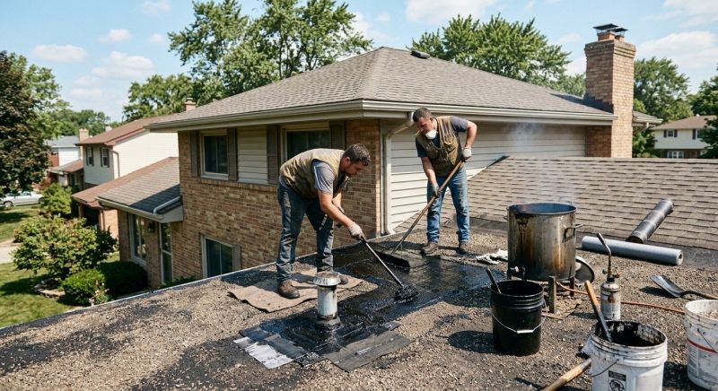 Tar Roof Repair in Charlotte County, VA