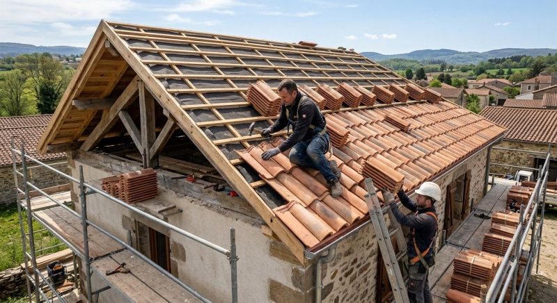 Tile Roof Installation in Appomattox County, VA