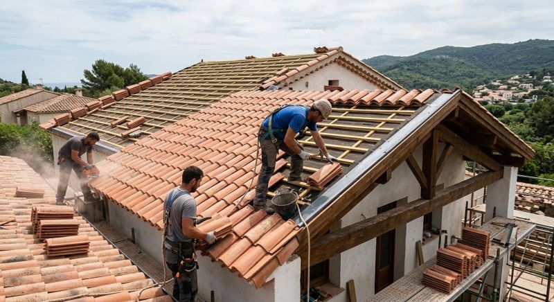 Tile Roof Installation in Appomattox County, VA
