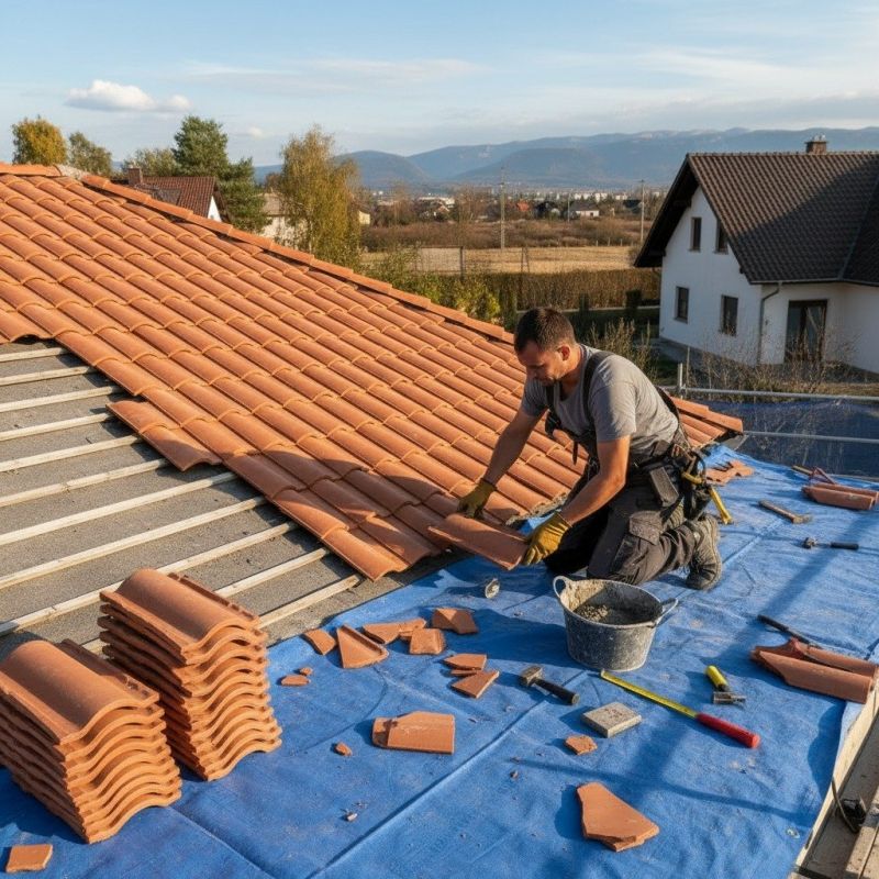 Tile Roof Repair in Charlotte County, VA