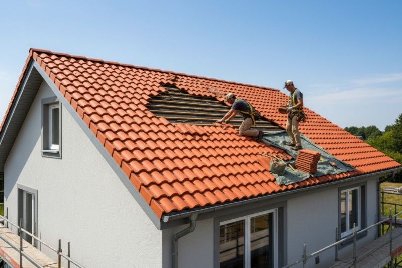 Tile Roof Repair in Keysville, VA