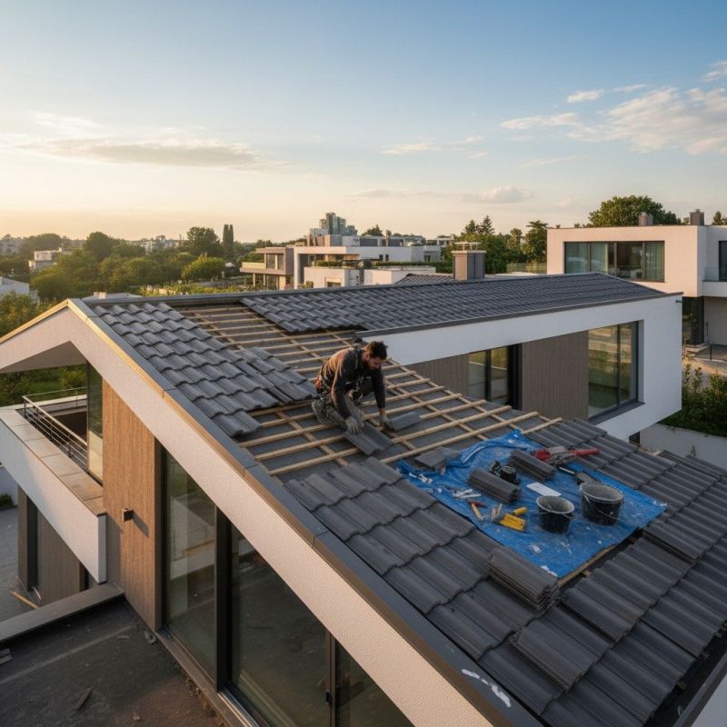 Tile Roof Repair in Farmville, VA