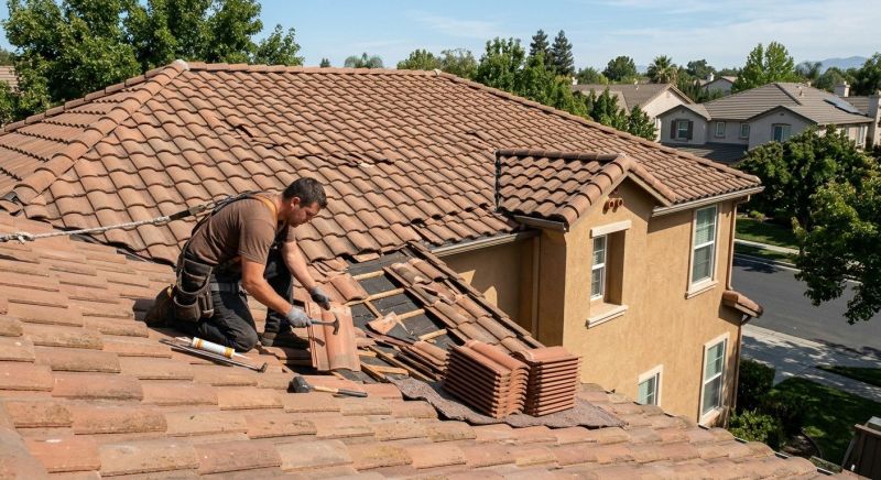 Tile Roof Repair in Meherrin, VA