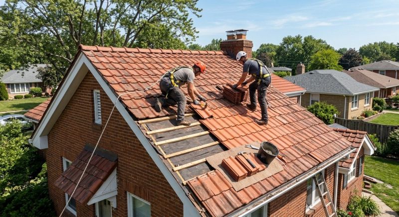 Tile Roof Repair in Prince Edward County, VA