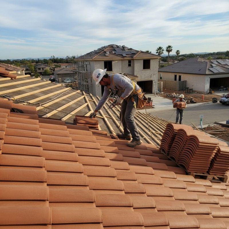 Tile Roof Replacement in Buckingham, VA