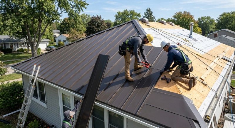 Tin Roof Installation in Buckingham, VA